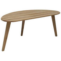 COUCHTISCH in Holz, Metall 100/50/45 cm  - Wildeiche, Trend, Holz/Metall (100/50/45cm) - Boxxx