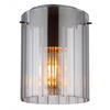 DECKENLEUCHTE  18/23 cm    - Dunkelgrau, Design, Glas/Metall (18/23cm) - Globo