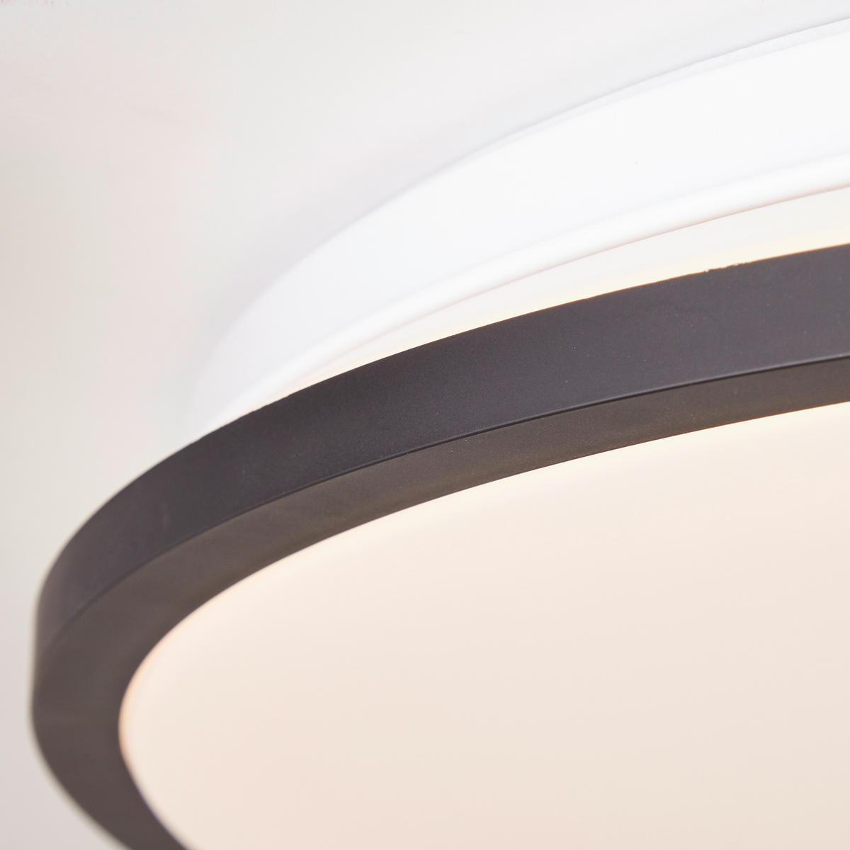 STROPNA LED-SVETILKA  Heida 30 W/3000 lm/3000-6500 K/230 V/ - črna, Basics, kovina/umetna masa (49/7,5cm)
