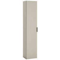 HOCHSCHRANK 30/150/25 cm  - Kaschmir/Schwarz, KONVENTIONELL, Holzwerkstoff/Metall (30/150/25cm) - home24