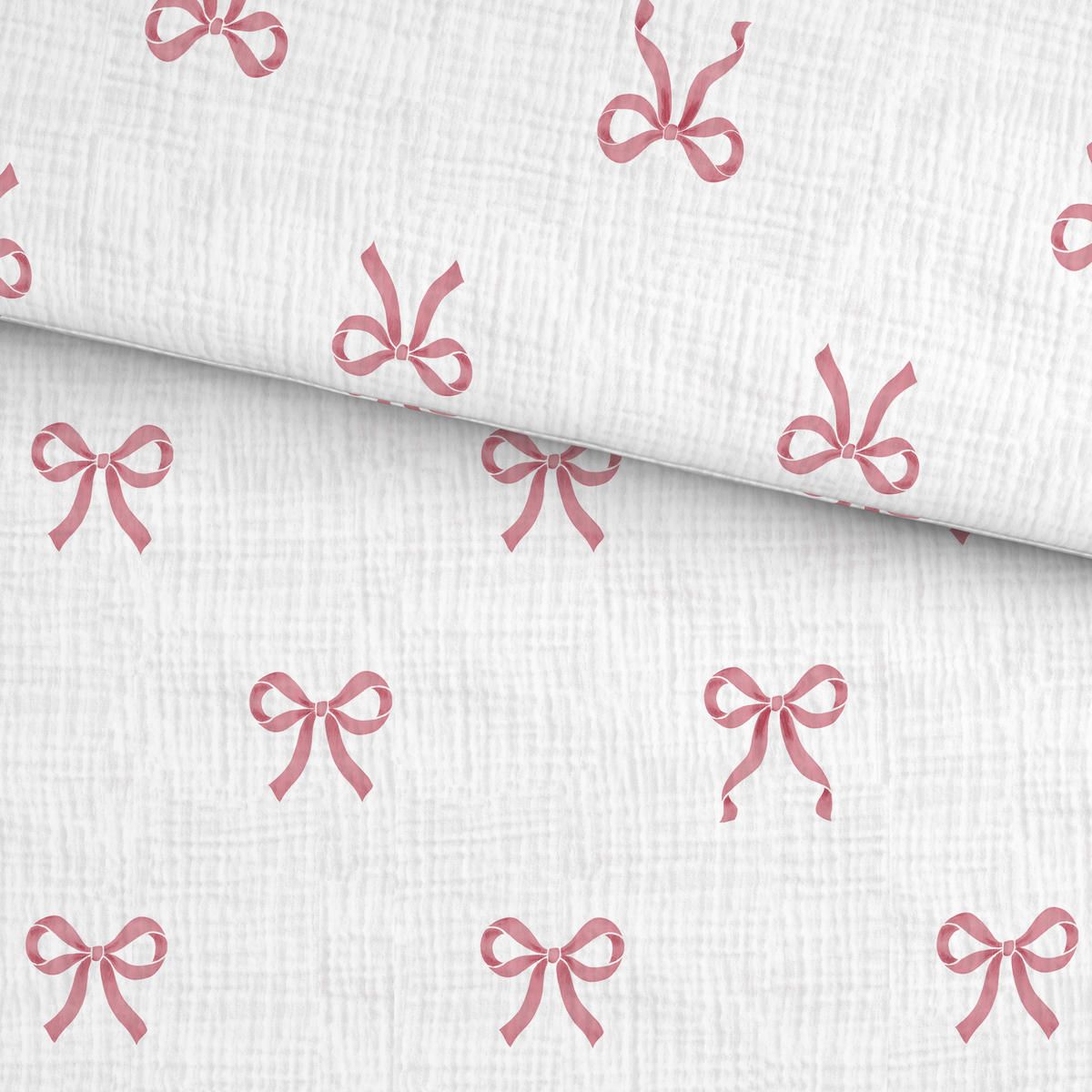 BETTWÄSCHE 2-teilig Musselin 140/200 cm  - Rosa, Textil (140/200cm) - Esposa