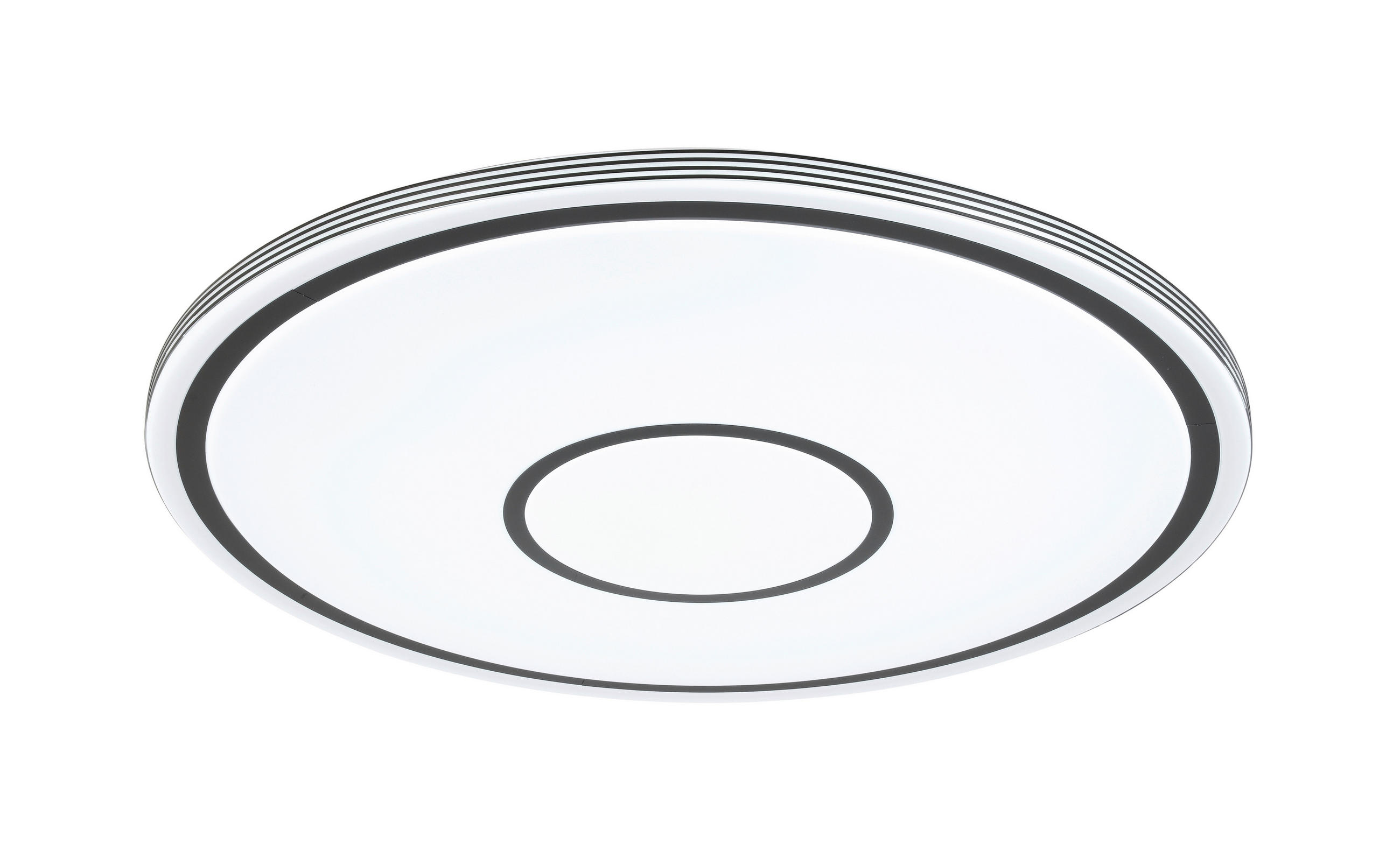 LED MENNYEZETI LÁMPA - fekete/fehér, Basics, műanyag/fém (73/7,5cm) - Novel