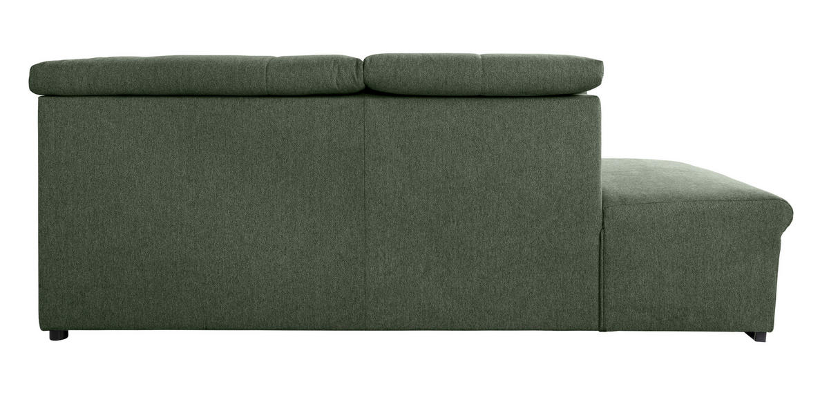 WOHNLANDSCHAFT in Grün  - Grau/Grün, Design, Textil/Metall (215/328/173cm) - MID.YOU