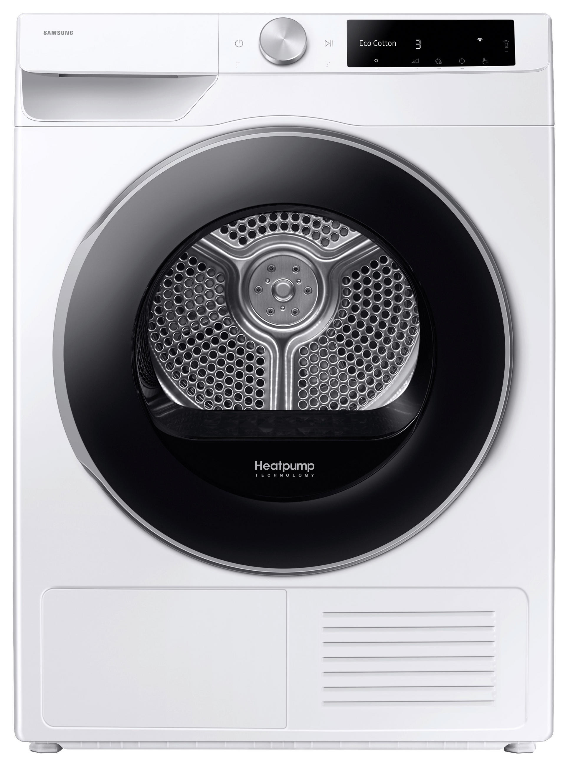 WÄRMEPUMPENTROCKNER DV90DG6845LEU3  - Weiß, Basics, Glas/Kunststoff (60/85/60cm) - Samsung