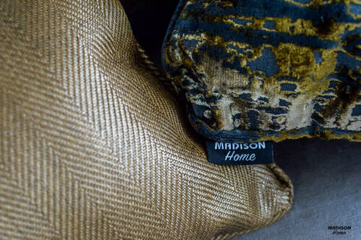 ZIERKISSEN  60/30 cm   - Goldfarben, Trend, Textil (60/30cm)