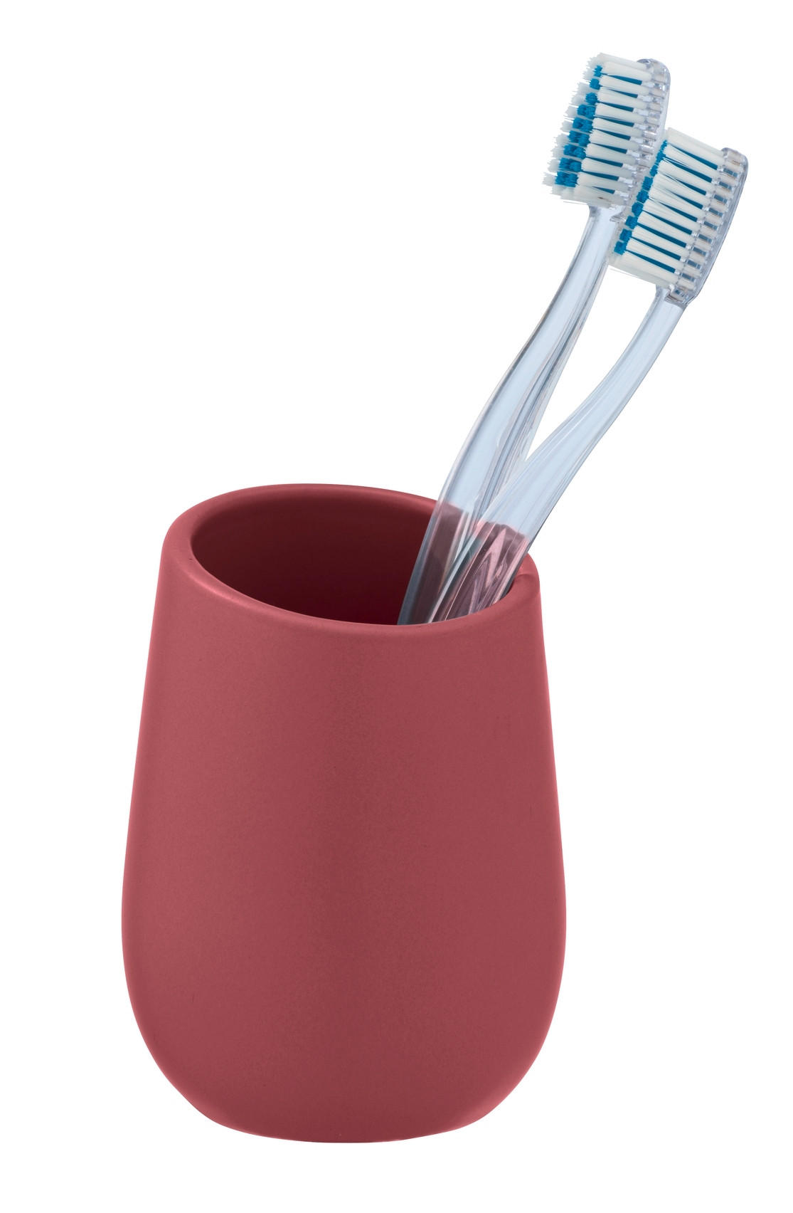 ZAHNPUTZBECHER Keramik  - Altrosa, Basics, Keramik (8/10,8/8cm) - Wenko
