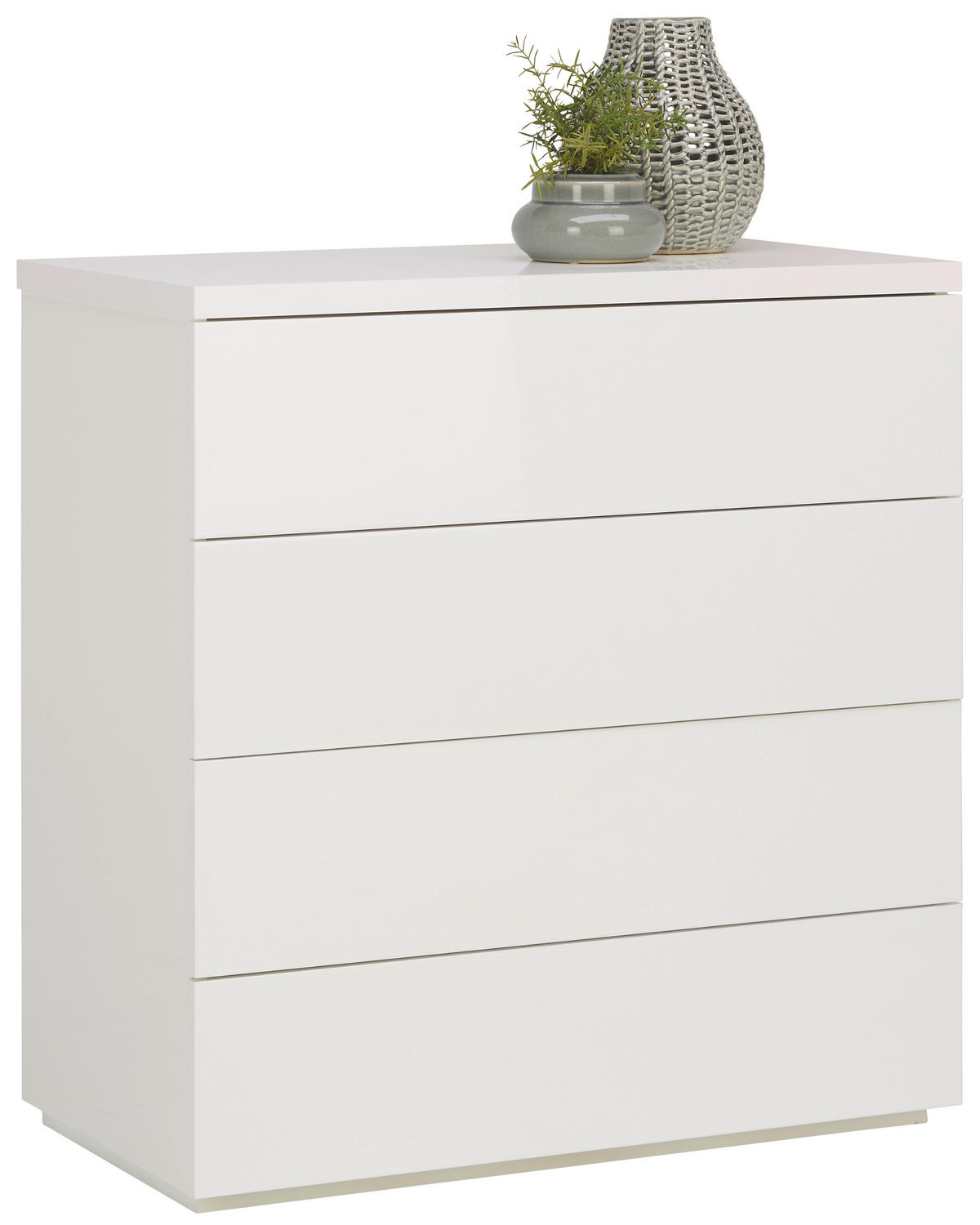 KOMMODE  in 85/88/44 cm  - Weiß, KONVENTIONELL, Holzwerkstoff (85/88/44cm) - Xora