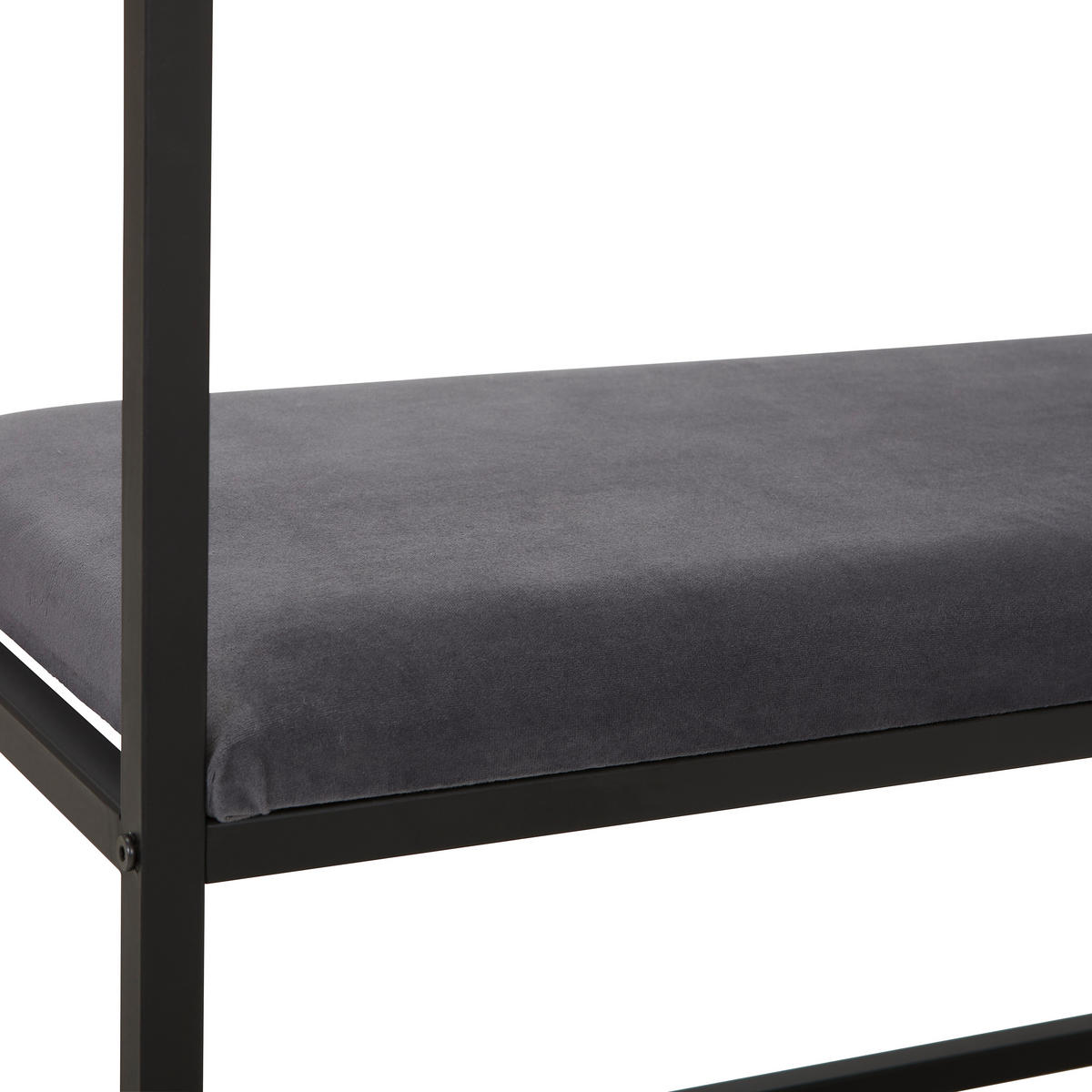 GARDEROBE 4-teilig  in 80/182/35 cm  - Schwarz/Grau, Design, Glas/Holzwerkstoff (80/182/35cm) - Landscape