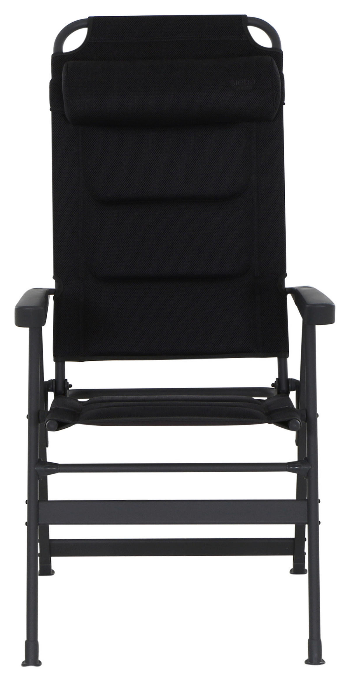 CAMPINGSESSEL - Anthrazit, KONVENTIONELL, Textil/Metall (61/121/76cm) - Siena Garden