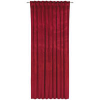 GOTOVA ZAVESA tamnocrvena - tamnocrvena, Osnovno, tekstil (135/245cm) - Esposa