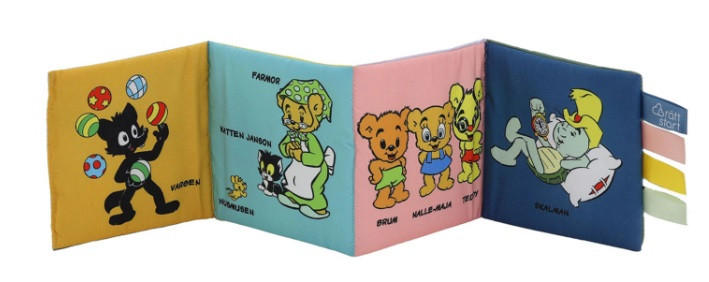 Prasselbok Bamse  - multicolor, Basics, textil (22/32cm)