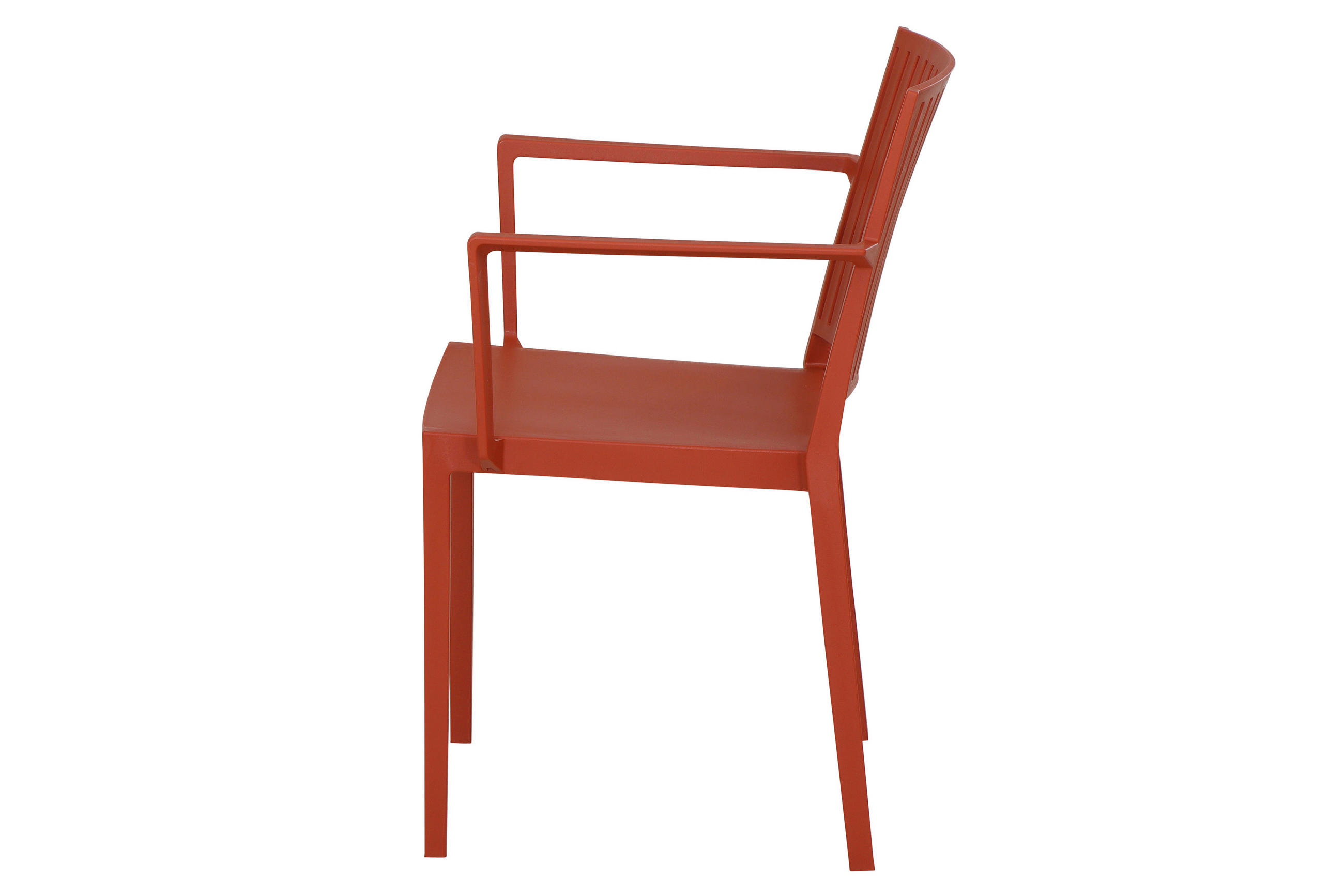 STAPELSTUHL Rot  - Rot, Basics, Kunststoff (57/80/56cm) - Siena Garden