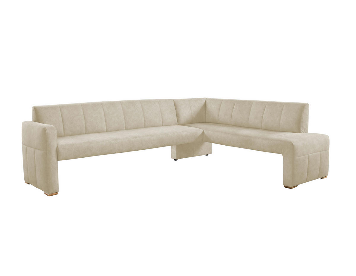 KLUPA KUTNA  boje pijeska  drvo, tekstil, drvni materijal      - boje hrasta/boje pijeska, Moderno, drvni materijal/drvo (265/199cm) - Livetastic