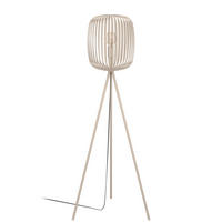STEHLEUCHTE - Sandfarben, Design, Metall (32.5/140.5cm) - Eglo