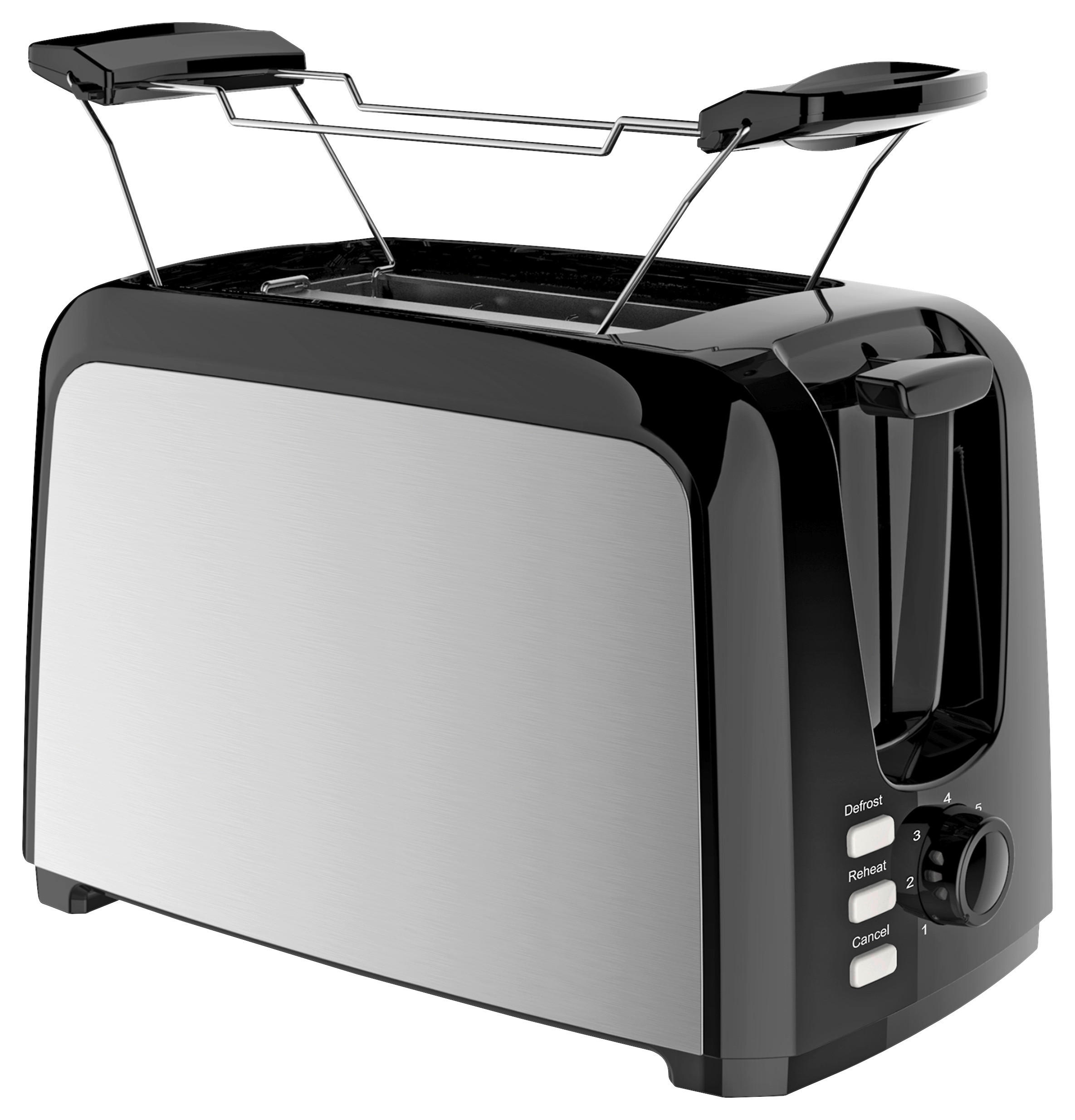 Toaster Dominik Mit Auftaufunktion + Krümellade