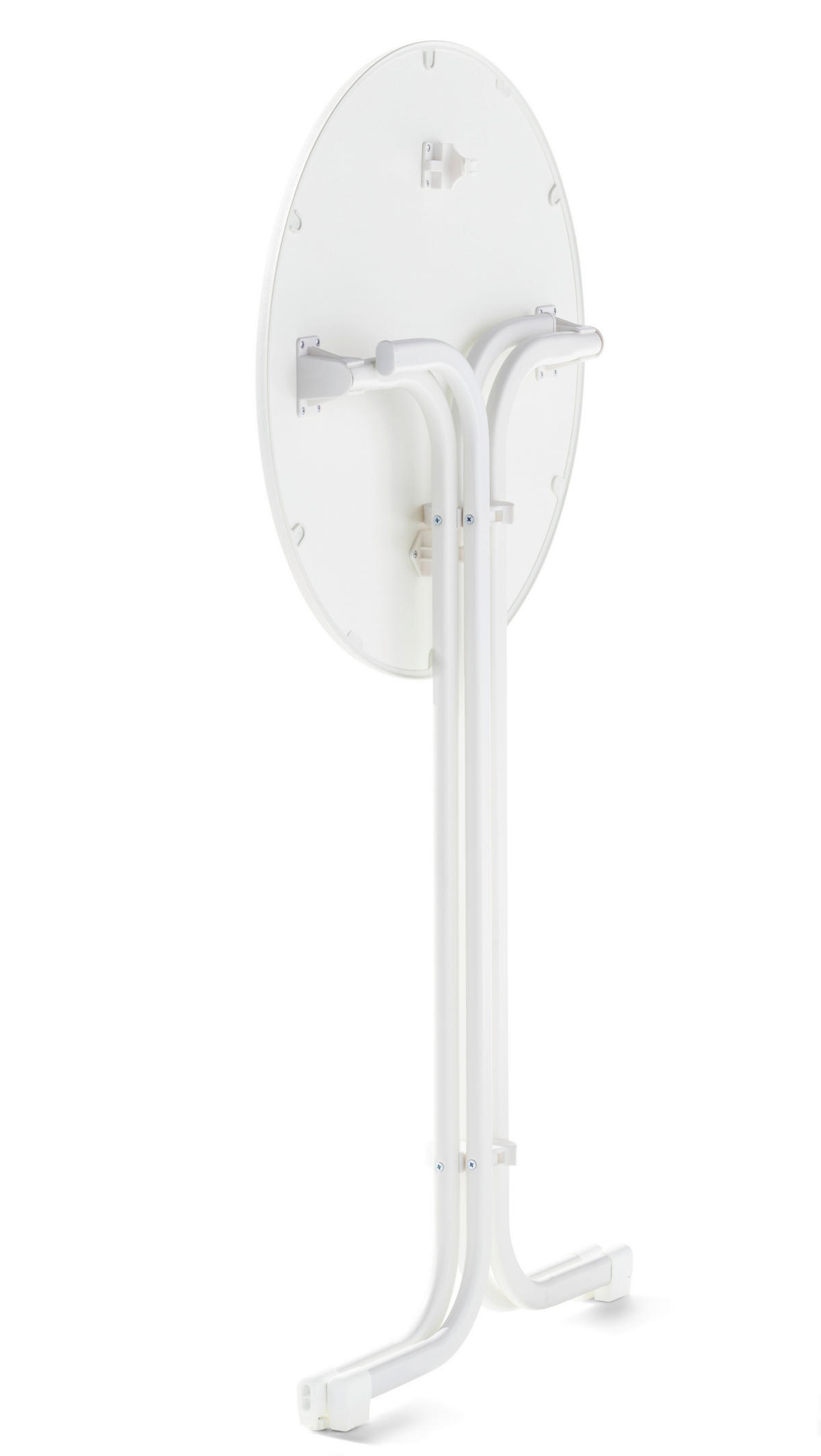 BISTROTISCH in Metall 70/70/112 cm  - Weiß, Basics, Kunststoff/Metall (70/70/112cm) - Sieger