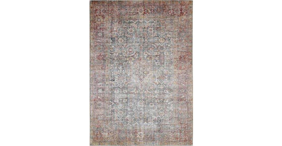 VINTAGE-TEPPICH 120/170 cm Lago Rostfarben, Grau - Rostfarben/Grau, LIFESTYLE, Textil (120/170cm) - Novel