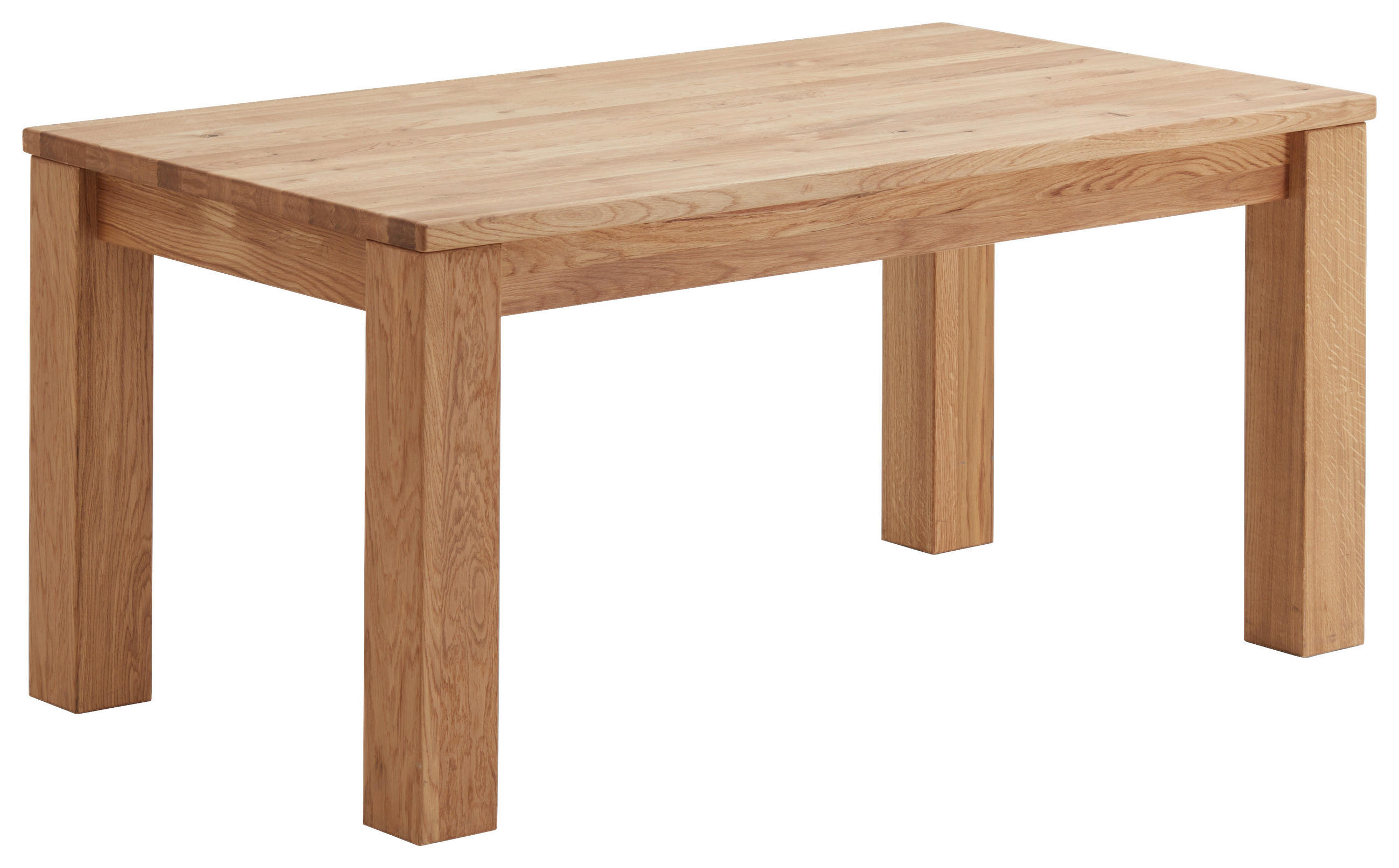AUSZIEHTISCH Eichefarben rechteckig  ausziehbar  - Eichefarben, Basics, Holz (160-230/90/76cm) - Linea Natura