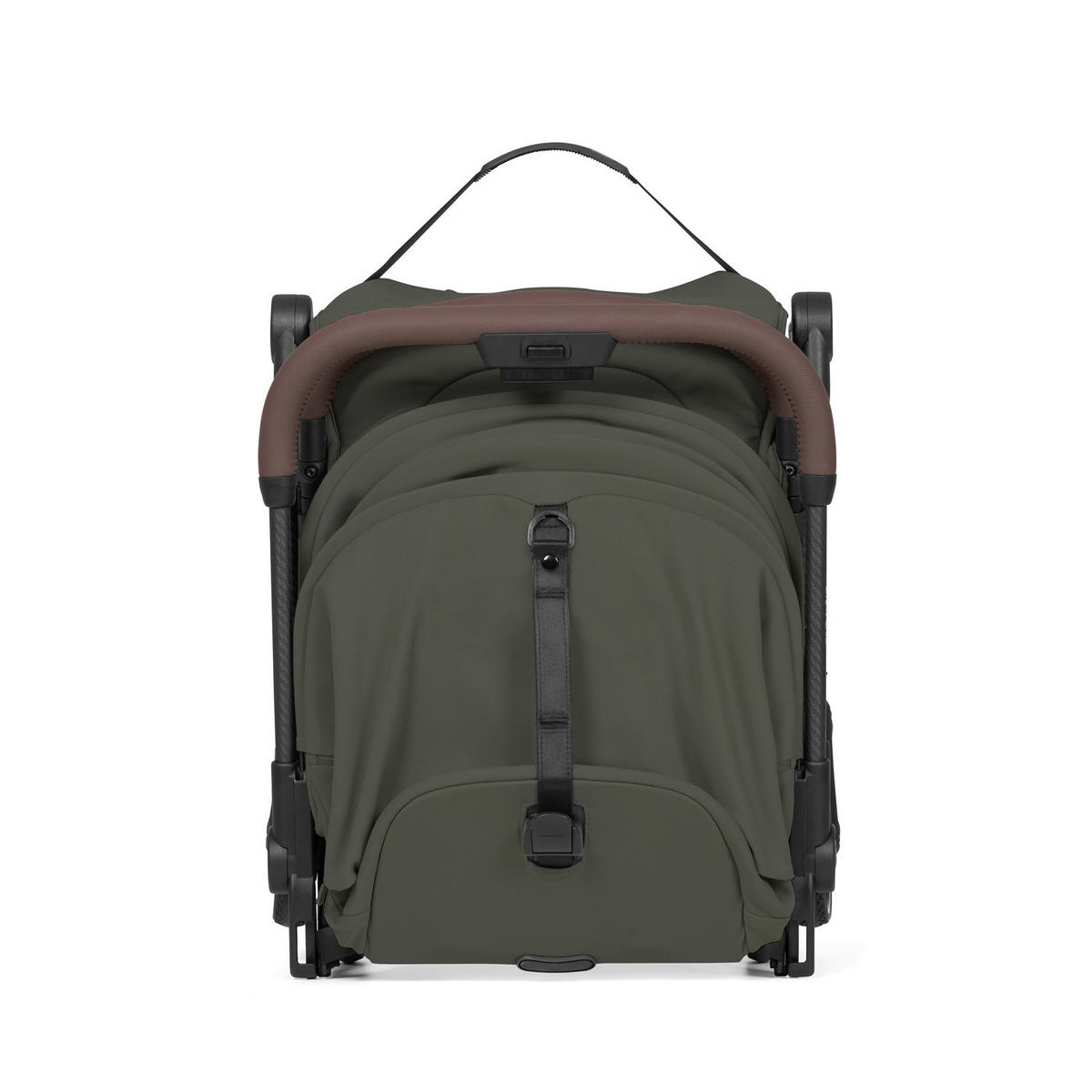 BUGGY Lite N Care  - Schwarz/Olivgrün, Basics, Textil/Metall (89/43.5/100cm) - Hauck