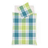 BETTWÄSCHE Rio Seersucker 155/200 cm  - Blau/Grau, Basics, Textil (155/200cm) - Fleuresse
