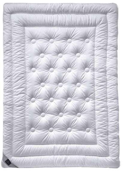 CELOLETNA PREŠITA ODEJA Brilliant Uno 200/200 cm - bela, Konvencionalno, tekstil (200/200cm) - Billerbeck