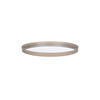 SERVIERTABLETT    18 cm  - Beige, Basics, Glas/Metall (18cm) - Ambia Home