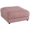 HOCKER in Textil Rosa  - Schwarz/Rosa, Design, Kunststoff/Textil (100/86/100cm) - Lomoco
