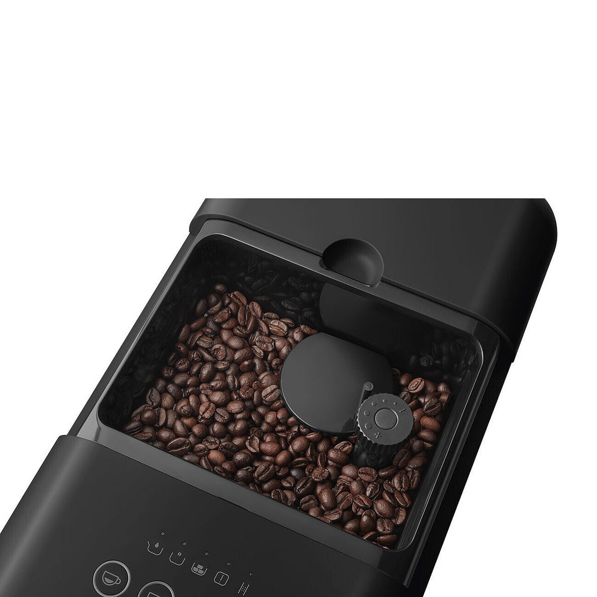 KAFFEEVOLLAUTOMAT Collezione  - Schwarz, Basics, Kunststoff/Metall (18/33.6/43.3cm) - SMEG