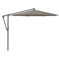 AMPELSCHIRM 300 cm Taupe  - Taupe/Anthrazit, Design, Textil/Metall (300/300cm) - Glatz