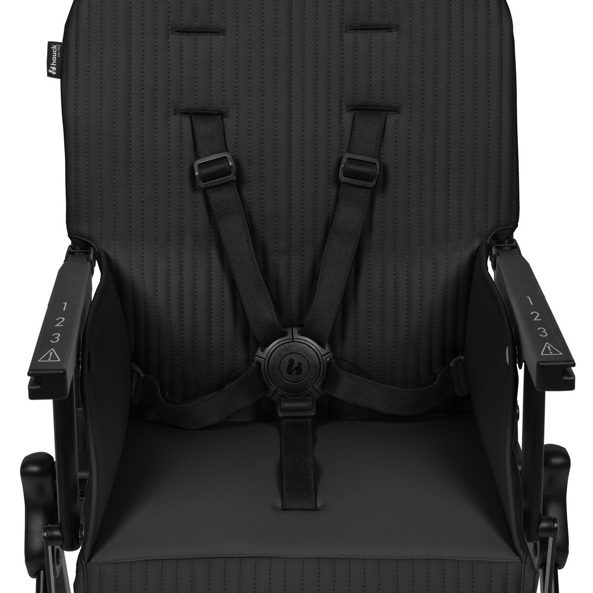 HOCHSTUHL Sit N Go  - Schwarz, Basics, Textil/Metall (60/103/72cm) - Hauck