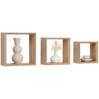 WANDREGALSET 20-28/20-28/11,8 cm  - Eiche Artisan, Basics, Holzwerkstoff (20-28/20-28/11,8cm) - Carryhome
