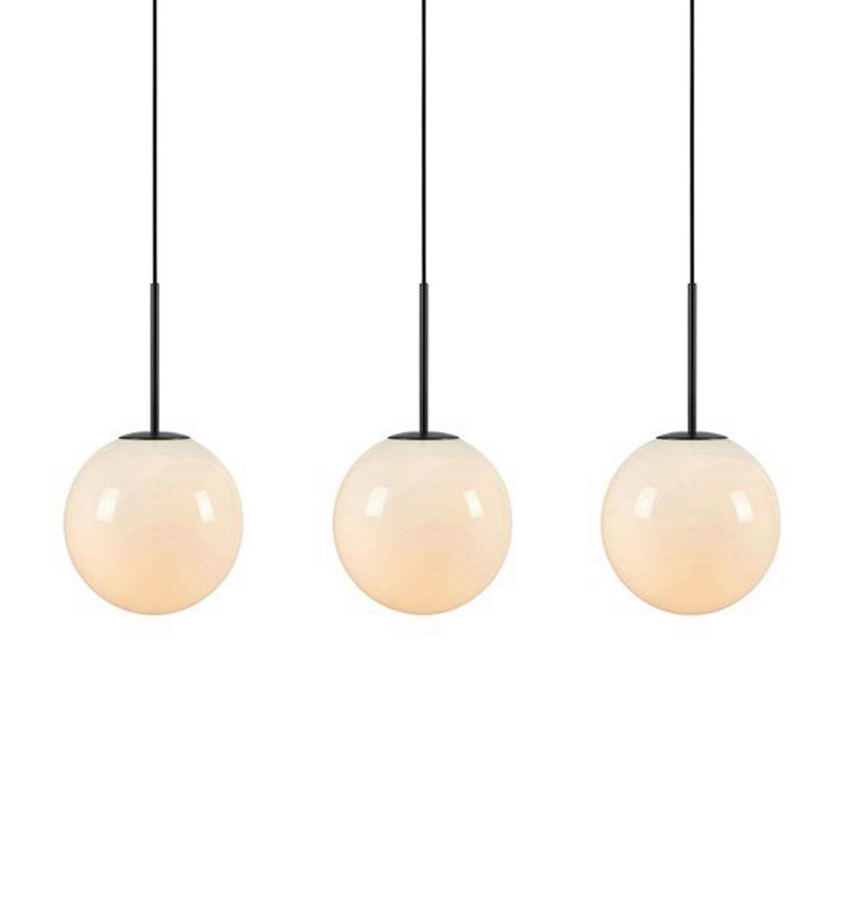 HÄNGELEUCHTE 105/47/25 cm  - Weiß, Design, Glas (105/47/25cm) - Markslöjd