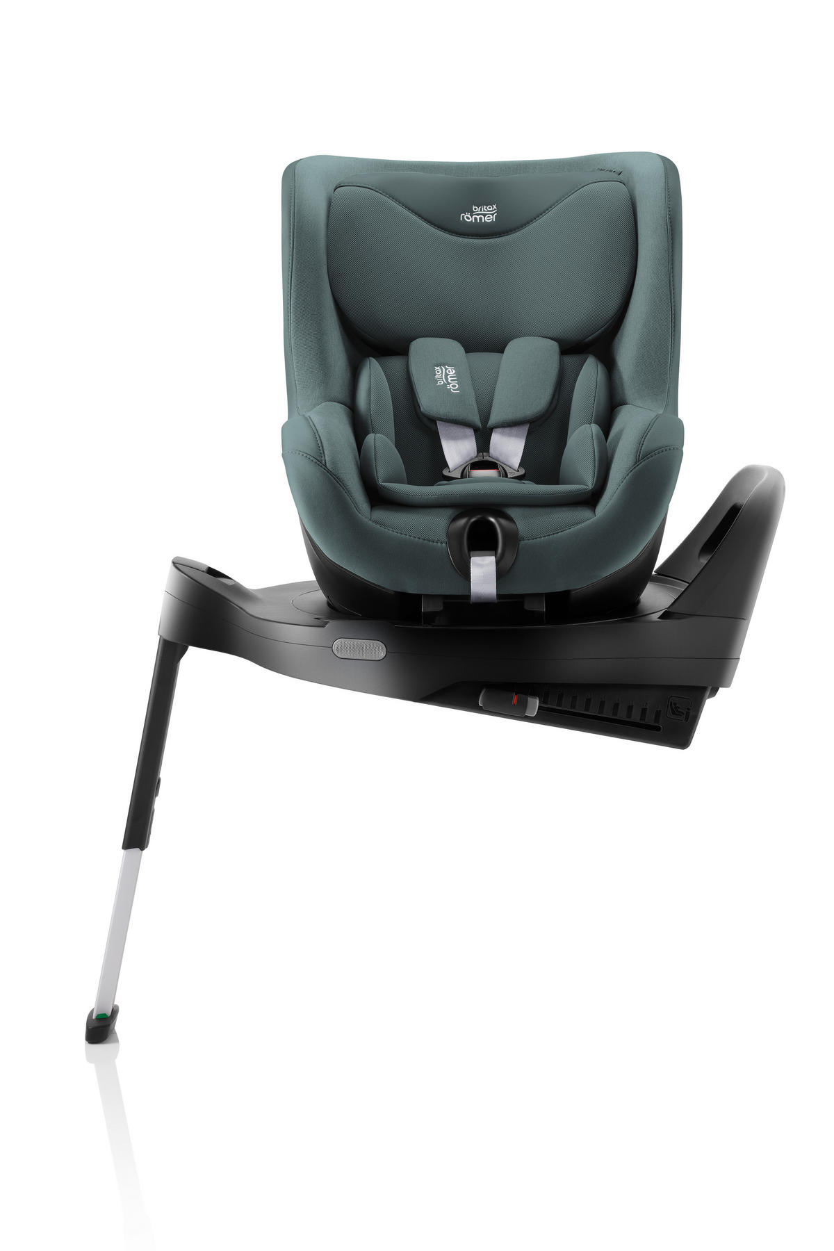 REBOARDER-KINDERSITZ Dualfix Pro M Balsam  - Graugrün, Basics, Kunststoff/Textil (44/48/74cm) - Britax Römer