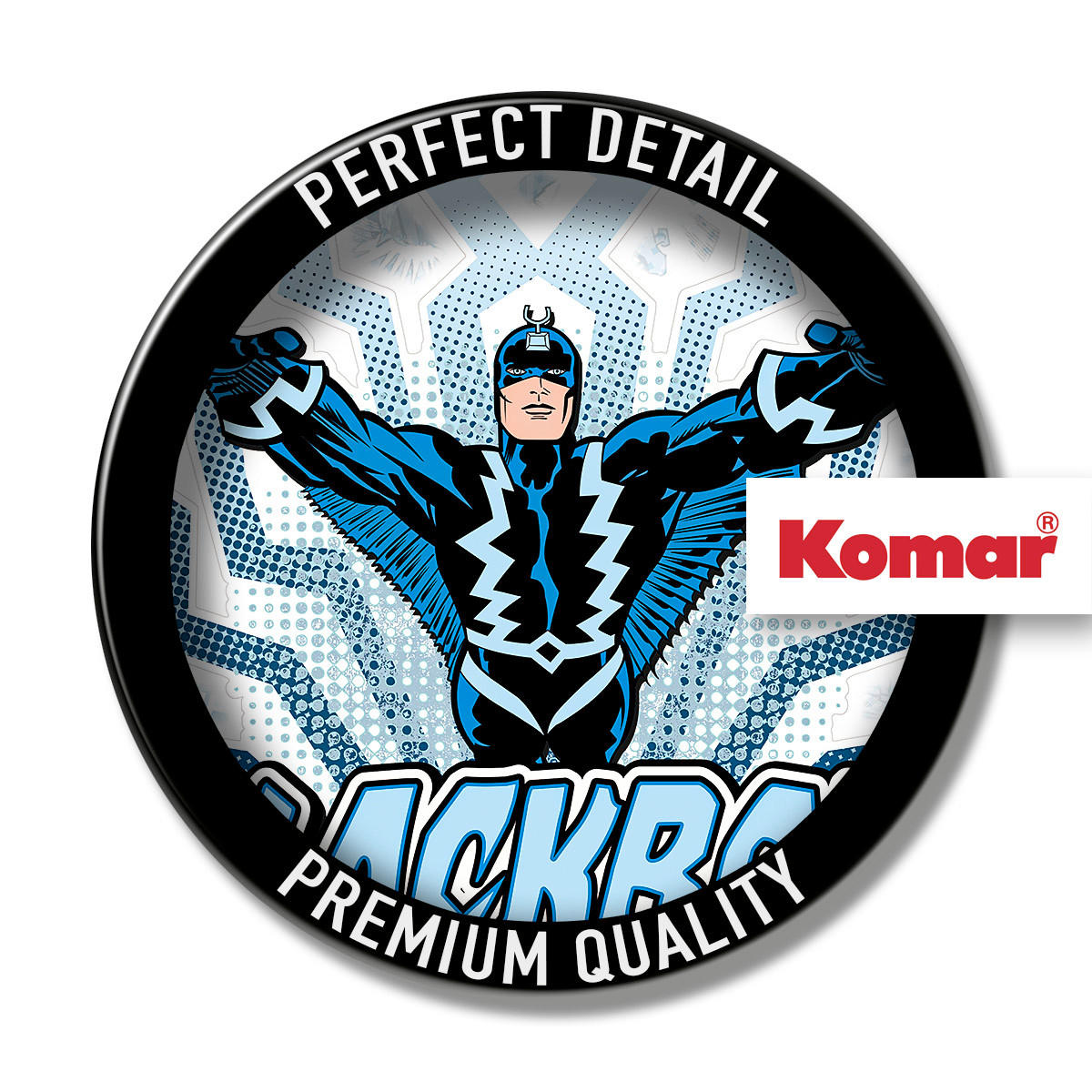 WANDTATTOO  - Blau/Schwarz, Basics, Kunststoff (50/70cm) - Xora