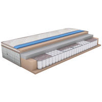 TÁSKARUGÓS MATRAC 90/200 cm  - fehér, Basics, textil (90/200cm) - Cardo