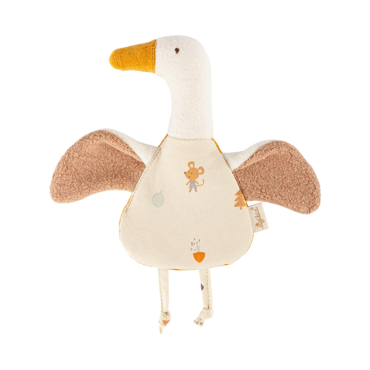 SCHMUSETUCH - Hellbraun/Beige, Basics, Textil (17/11/2,5cm) - Sigikid