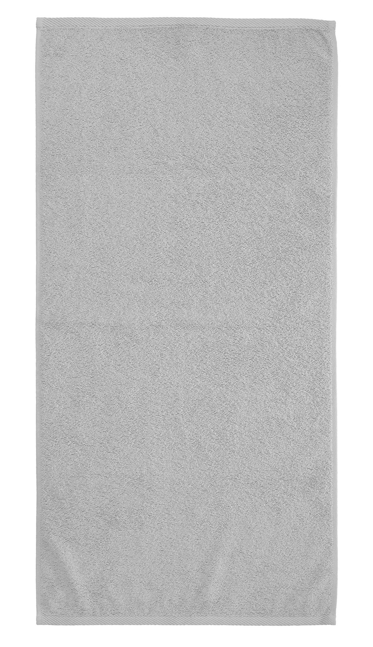 PROSOP DE DUȘ 70/140 cm argintiu  - argintiu, Basics, textil (70/140cm) - Boxxx