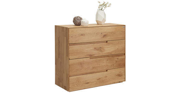 KOMMODE 99,5/91/42 cm - Eichefarben, Natur, Holz (99,5/91/42cm) - Valnatura