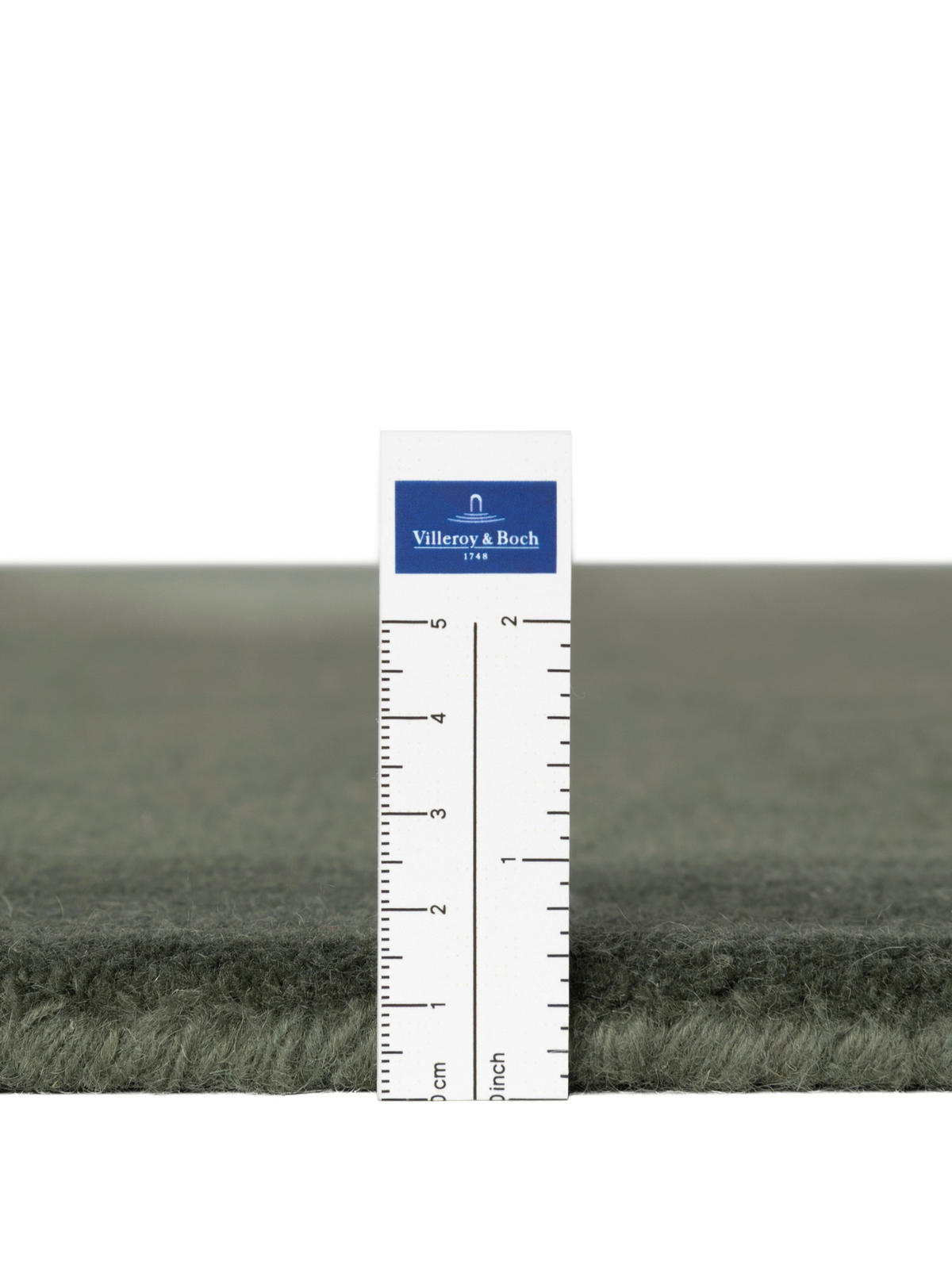 WOLLTEPPICH 125/200 cm 1812 Dunkelgrün organisch  - Dunkelgrün, Basics, Textil (125/200cm) - Villeroy & Boch