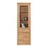 VITRINE Kernbuche massiv Buchefarben - Buchefarben, Design, Glas/Holz (65/208/37cm) - Carryhome VITRINE Kernbuche massiv Buchefarben - Buchefarben, Design, Glas/Holz (65/208/37cm) - Carryhome