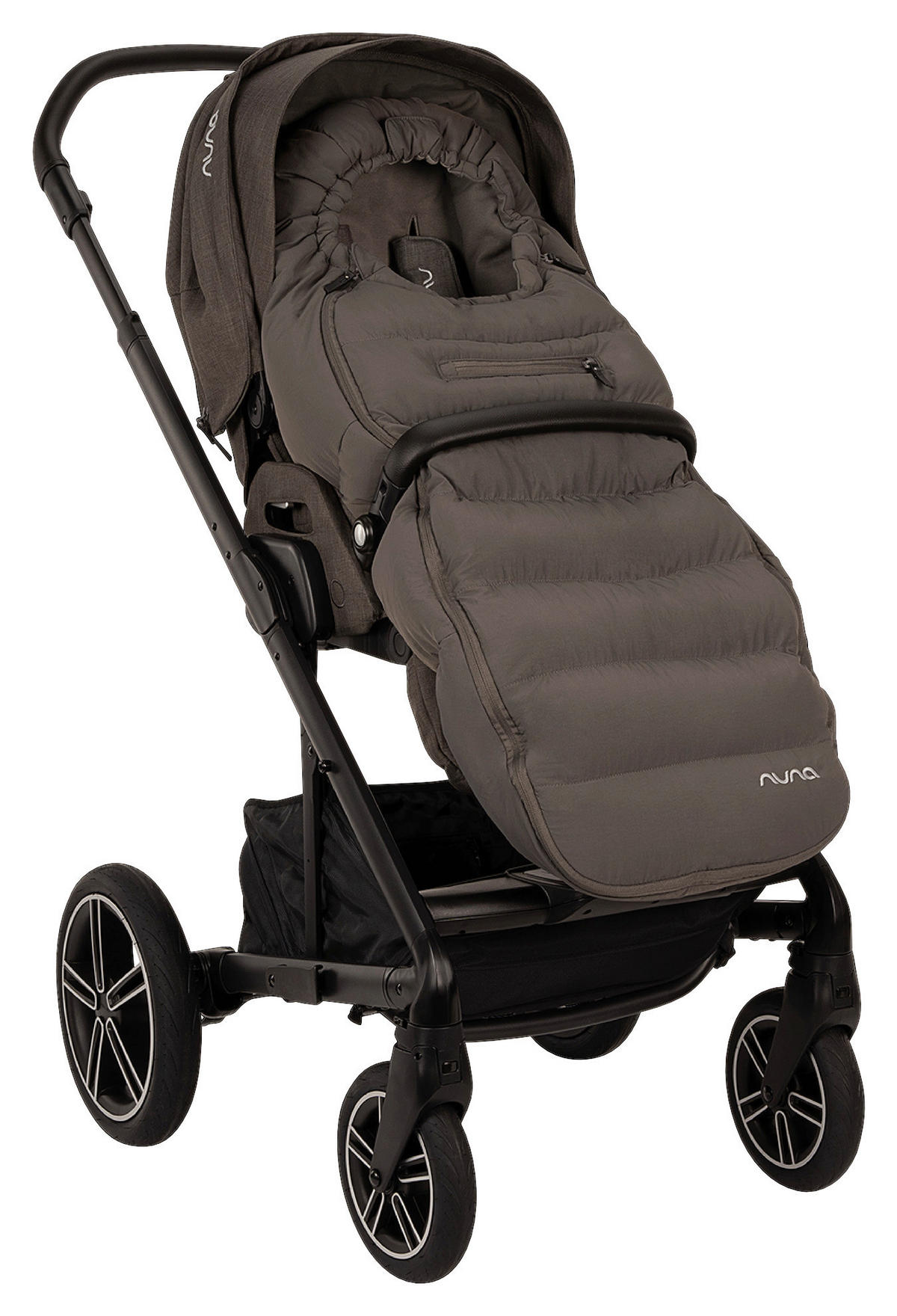 FUßSACK  - Grau, Basics, Textil (99/42/14cm) - Nuna