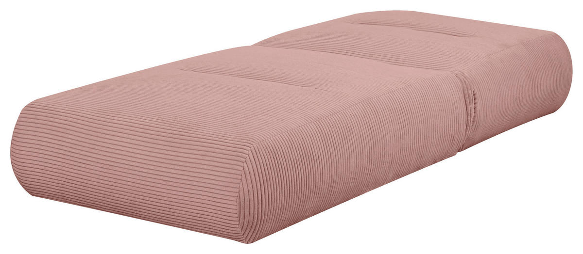 SCHLAFSESSEL in Cord Altrosa  - Altrosa, Design, Textil (81/88/160cm) - Livetastic