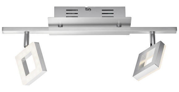 LED-STRAHLER - Alufarben/Nickelfarben, Basics, Kunststoff/Metall (44,5cm) - Novel