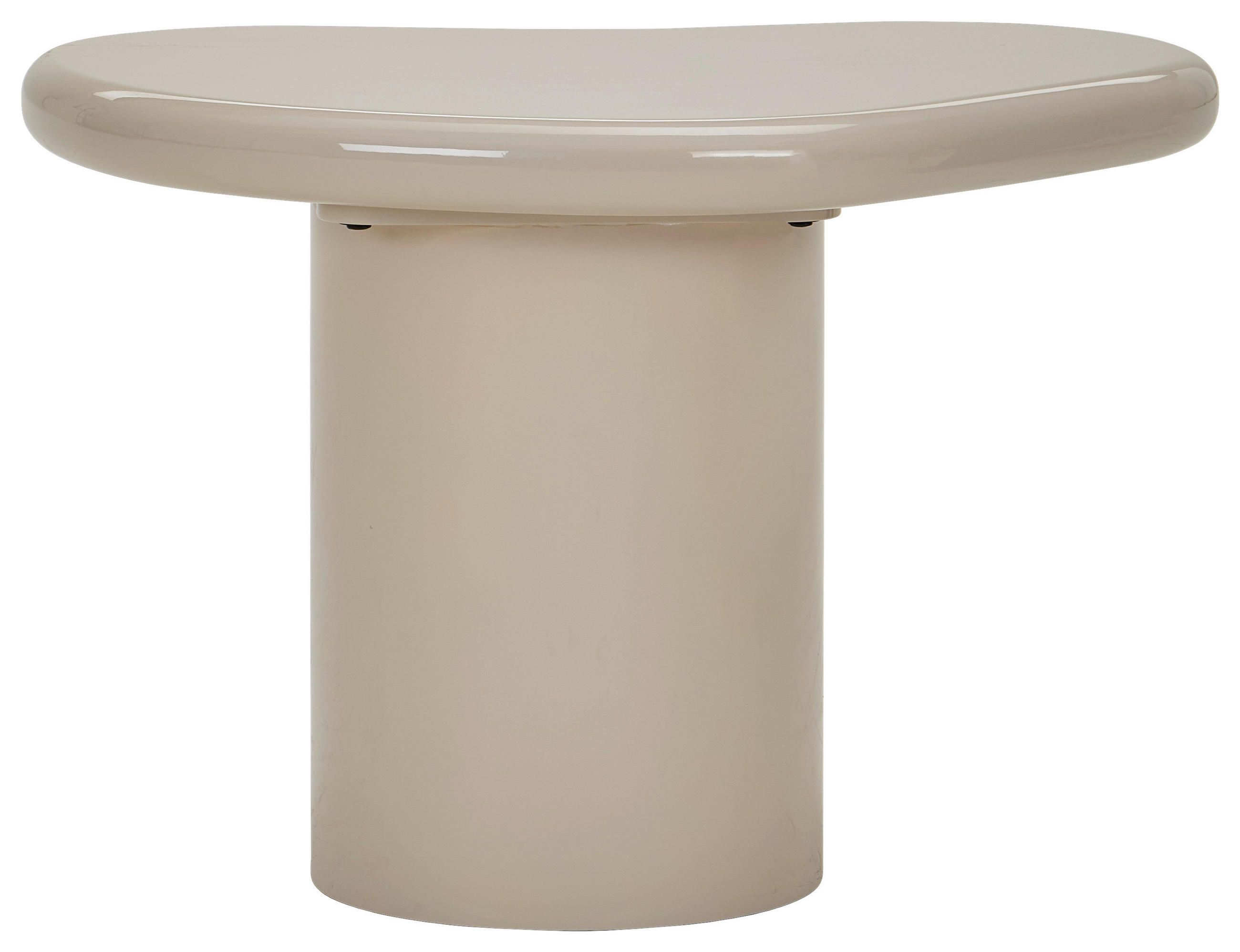 BEISTELLTISCH 59,5/39,5-46/40,5 cm Creme organisch  - Creme, LIFESTYLE, Holzwerkstoff (59,5/39,5-46/40,5cm) - Novel