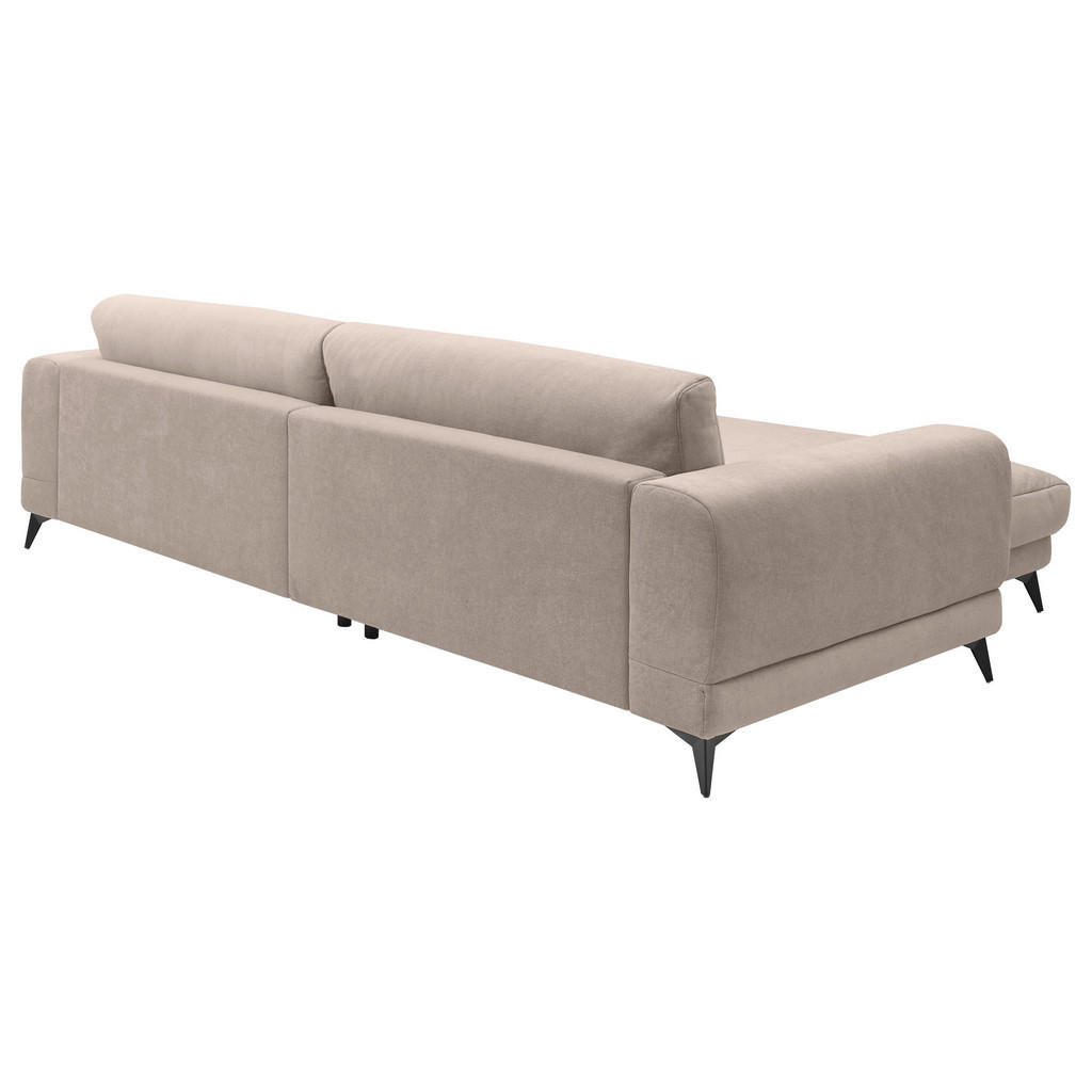 Thumbnail - SetOne by Musterring Ecksofa, Beige, Textil, Füllung: Polyester, Polyetherschaumkern, Ottomane links, L-Form, 292x194 cm...
