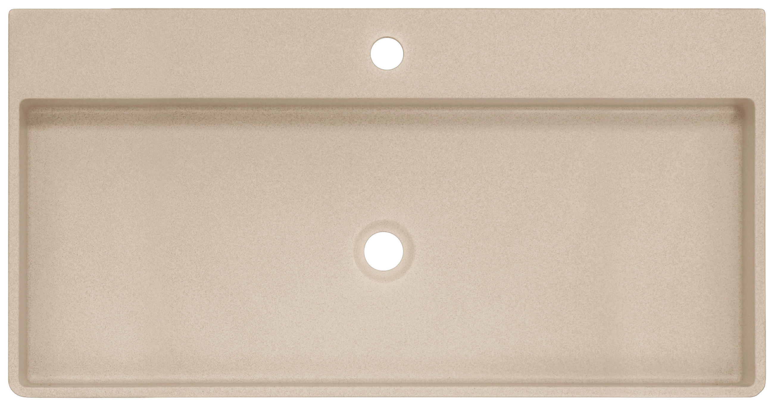 Lavoar 82/13/42 cm  - gri deschis, Basics, piatră (82/13/42cm) - Linea Natura