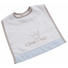 LÄTZCHEN - Blau/Weiß, Basics, Textil (30/27,5cm) - Bebe's Collection