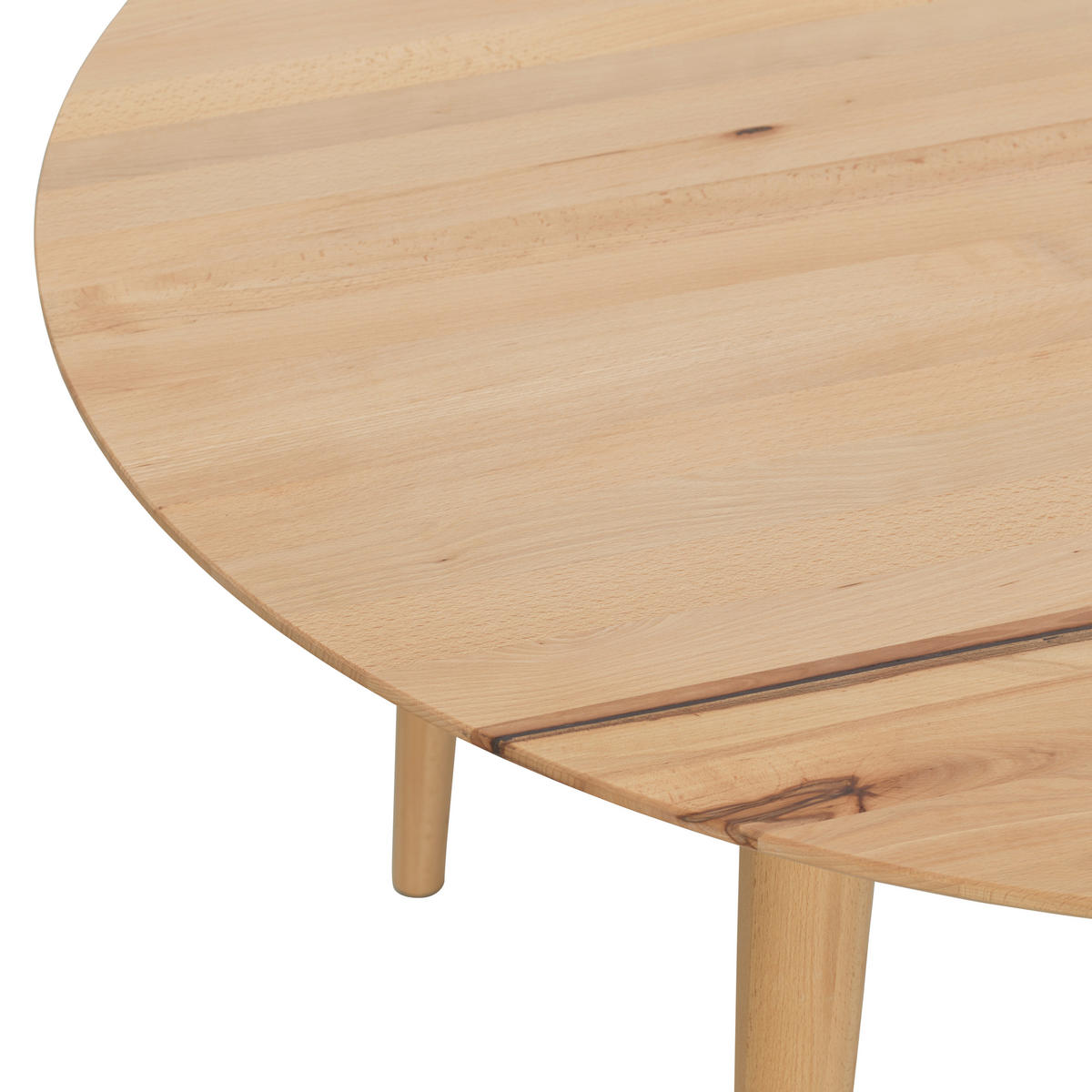 JEDÁLENSKÝ STÔL, jadrový buk, jadrový buk, 120/120/75 cm - jadrový buk, Natur, drevo (120/120/75cm) - Livetastic