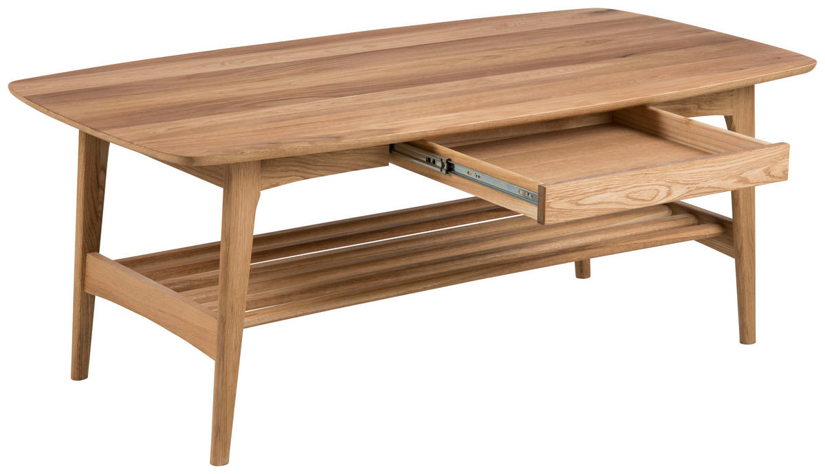 SOFFBORD i trä, trämaterial 130/70/51 cm  - ekfärgad, Trend, trämaterial/trä (130/70/51cm) - MID.YOU