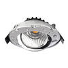 LED-EINBAUSPOT Dione 8,2/8,2/4,1 cm   - Chromfarben, KONVENTIONELL, Metall (8,2/8,2/4,1cm)